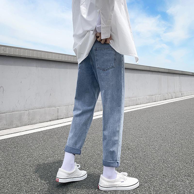 Women's High-Waist Slimming Harem Jeans - Autumn/Winter 2022, Plus Size, Loose Straight-Leg, Carrot/Dad Style.