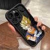 Аниме Супер Сайяны Горячий Чехол для Телефона Для IPhone 17e 17 16e 16 15 14 13 12 11 Air Pro Max Mini XR XS X 7 8 Plus Мягкая Задняя Крышка из ТПУ