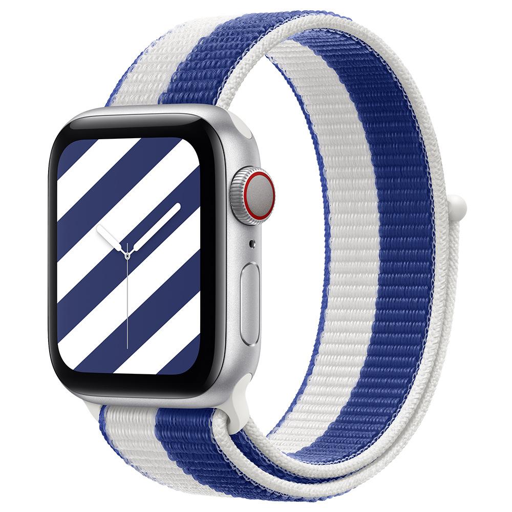 Нейлоновый спортивный ремешок-петля для Apple Watch SE 6, 7, 3, 4, 5, ремешок для часов iWatch 42 мм, 38 мм, 41 мм, 45 мм, смарт-часы, международный браслет