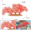 Oenux Ocean Animals Model Jellyfish Starfish Sea Anemone Coral Action Figures Aquarium PVC Miniature Educational Kids Toy Gift