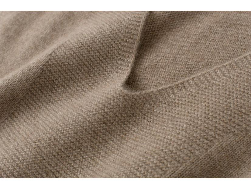 100% Pure Cashmere Women's Sleeveless V-Neck Cardigan, Inner Mongolia Wool Knit Vest