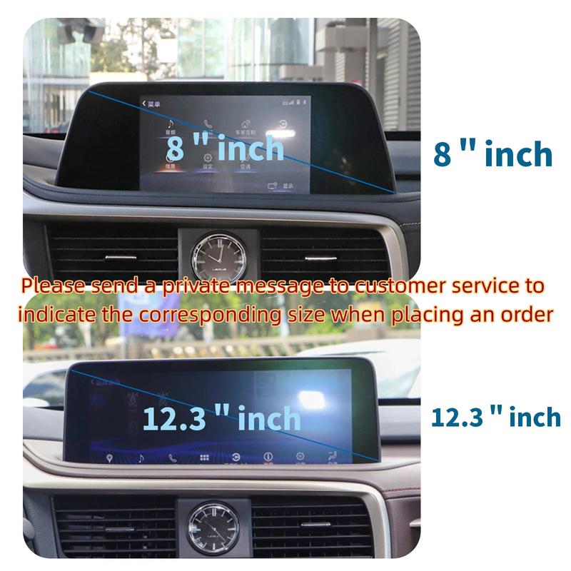 Car Mobile Phone Holder for Lexus RX (12.3in/8in) GPS Bracket Navigation Car Screen Holder Set Easy tallation