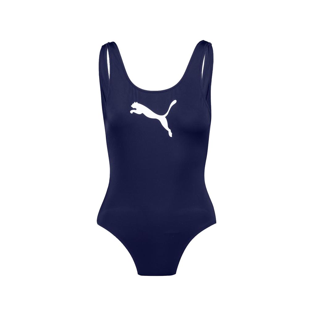 Puma SWIM women's swimsuit navy blue 90768501 r S