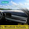 For Mitsubishi Outlander 4 GM GN PHEV 2022 2023 2024 Car Dashboard Covers Avoid Light Pad Sun Shade Anti-UV Carpets Non-Slip Mat