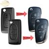 SUPERKEY Модифицированный корпус для выкидного ключа автомобиля Для C2 C3 C4 C5 Berlingo Для Peugeot 207 307 308 407 607 HU83 VA2