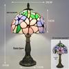 Tiffany Vintage Stained Glass Table Lamp for Bedside or Cafe
