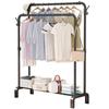 Multifunctional Indoor Clothes Drying Rack - Floor-Standing Balcony Coat Hanger