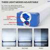 1PC 32CM LED Rechargeable Tube Camping Light Magnetic Suspension Portable Light Bulb for Emergency,Night Market,Outdoor Lighting
