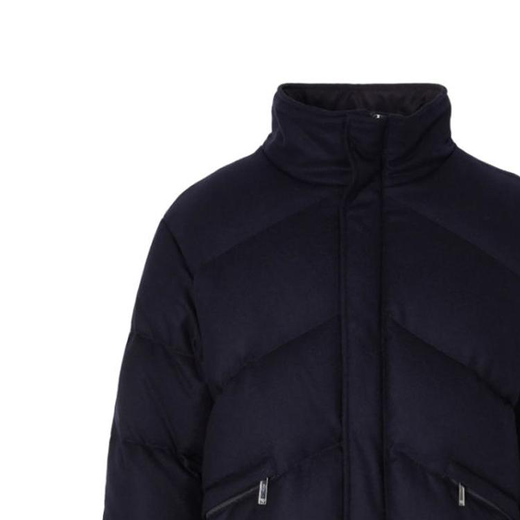 EMPORIO ARMANI Puffer Jackets Men's Navy Turtleneck Moderate 6R1B7R-1K23Z-0922