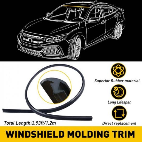 Для Honda 2006-2011 Civic Формованный уплотнитель лобового стекла Передний уплотнитель Погодный уплотнитель Отделка