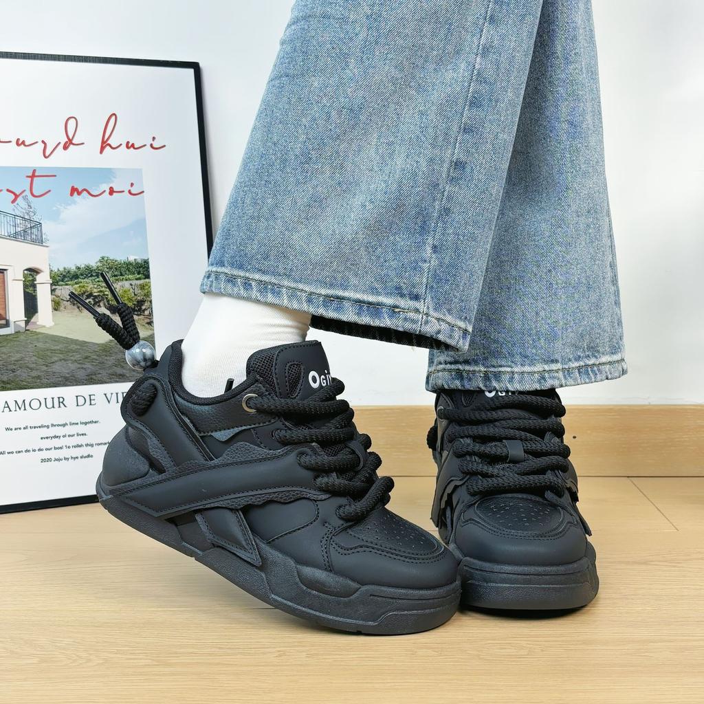 Bread Shoes Women'S Little White Shoes Women'S Heightening Sports Shoes Versatile Casual Lightweight Thick Baseplate Shoes