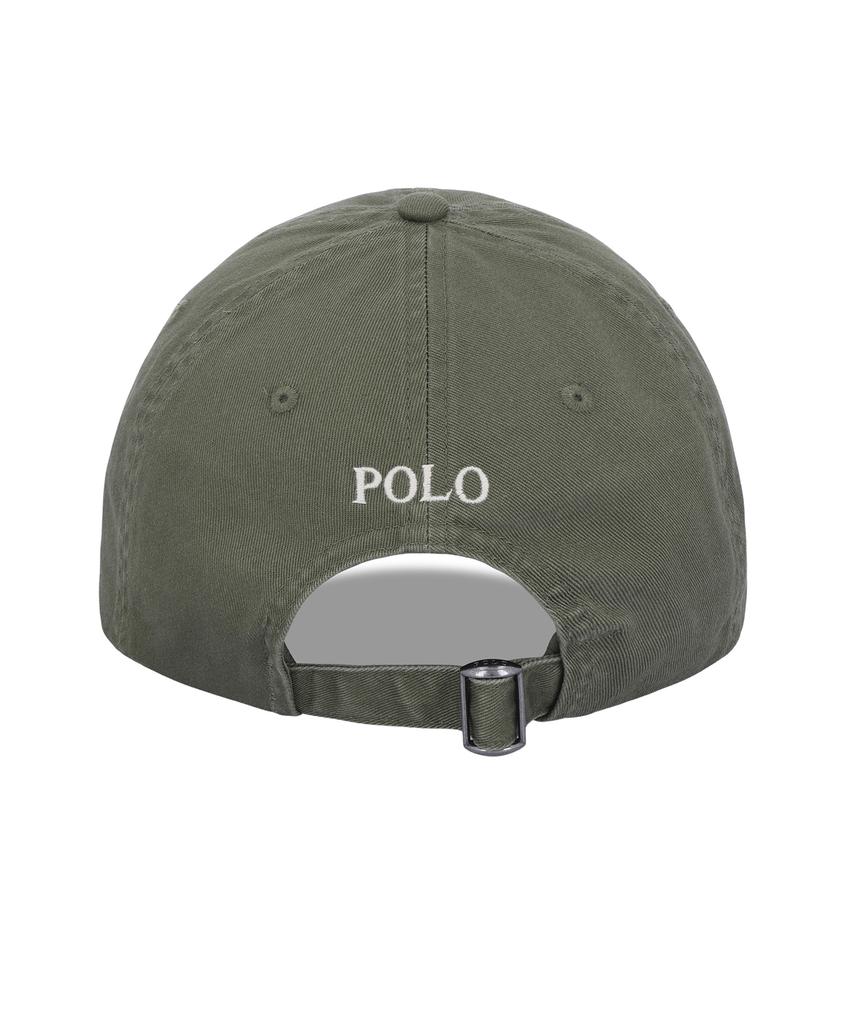 Кепка-бейсболка POLO RALPH LAUREN из хлопка Чино - Зеленая
