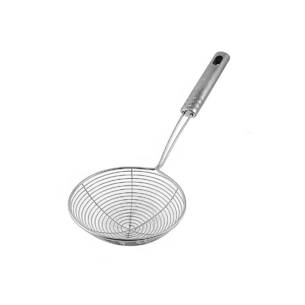 Metal Boiling Frying Oil Skimmer Presentation Service Skimmer Luxury Fat Skimmer