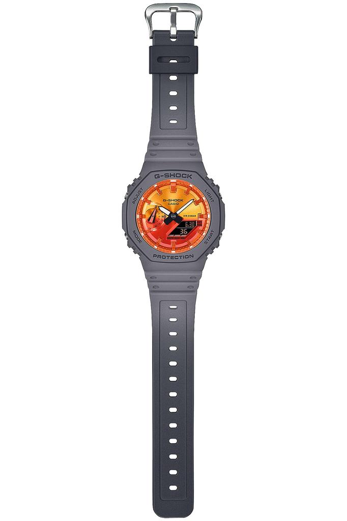 Watch Inside Series Gray [Casio] G-Shock []Flame GA-2100FL-8AJF Men's