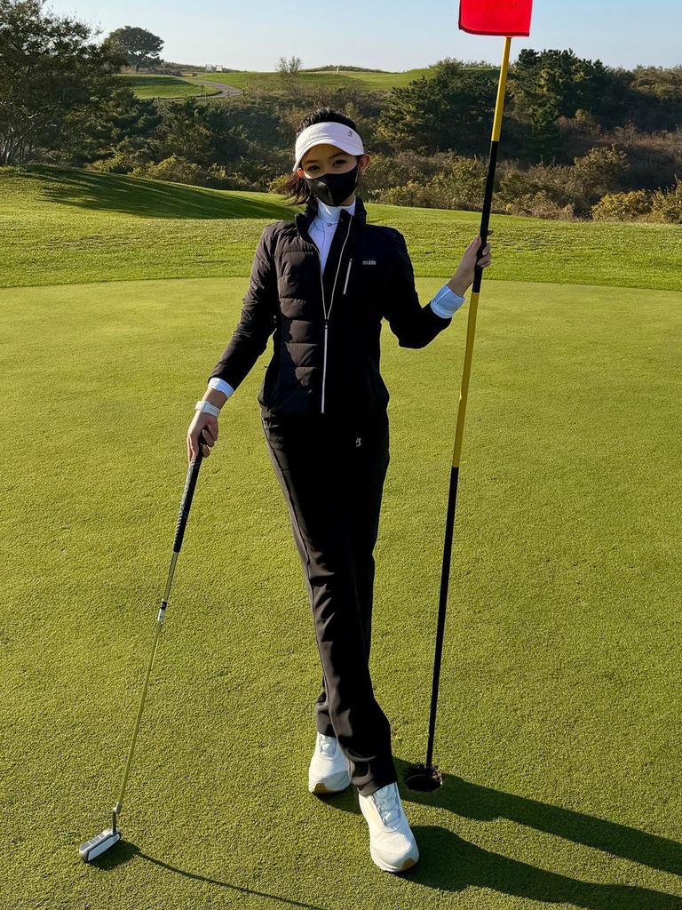 TASHI GOLF Женский зимний теплый стройнящий пуховик и комплект брюк с высоким поясом на флисе