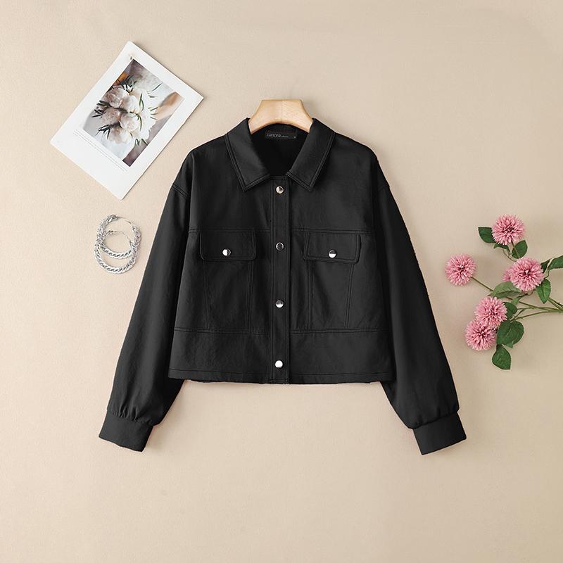 ZANZEA Женская повседневная блузка с отложным воротником и длинным рукавом