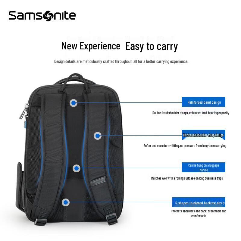 Современный деловой рюкзак для ноутбука Samsonite