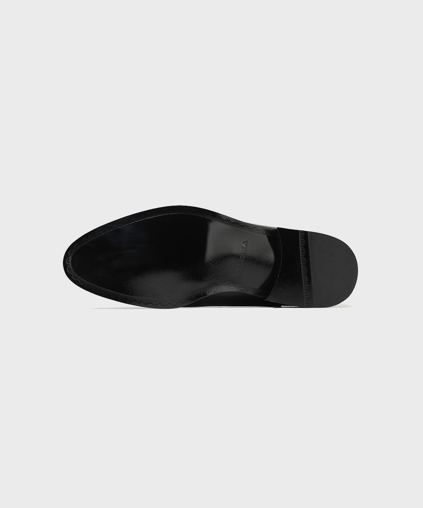 Firenze Atelier High Ankle Line Slim Toe Chelsea Boots 3342 [Black Fg]