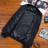 Men's Spring and Autumn Thin Bomber Jacket Short Loose Large Size Jacket Outdoor Windproof Jacket