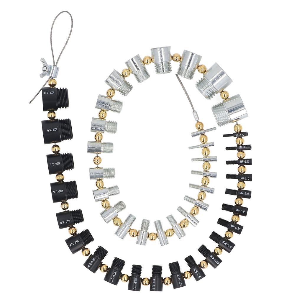 Размер болта Резьбовой калибр 44 Мужской Винт Гайка Мера Размера Checker 23 Имперский 21 Метрический