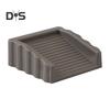 4Pcs Rubber Door Stopper Wedge Wall Protector Heavy Duty Anti-slip Windproof No Drilling Anti-collision Carpet Tile Concrete Wooden Floor Doorstop