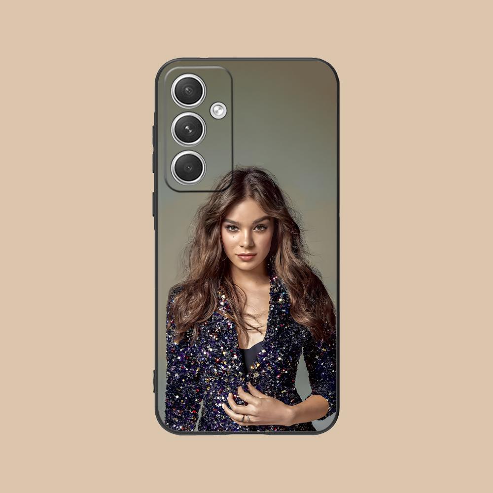 Матовый чехол из ТПУ для мобильного телефона Hailee Steinfeld для Samsung Galaxy S26 S25 S24 S23 S22 S21 S20 Note20 Plus FE Ultra Цветная крышка