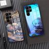 Чехол для телефона H-Hoshimachi Suisei для Samsung S26 S25 Plus S20 S20 Plus S22 Ultra S23 FE S21 Plus S21 Ultra Стеклянная крышка