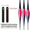 Color Change Electronic Slip Drift Tube Fishing Lure Bite Alarm Floats Bobbers Light Stick Floats