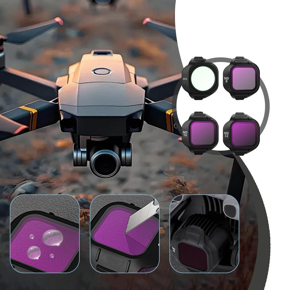 Для DJI Mini 5 Pro Фильтр на объектив Защитный УФ-фильтр ND8/16/32/64 Поляризационный Черный Туман CPL Аксессуары для съемки с дрона