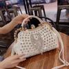 New Fashion Women's Bag Large Capacity Diamond Inlaid Handbag Women's New Tote Bag Commuter Bag Crossbody Bag