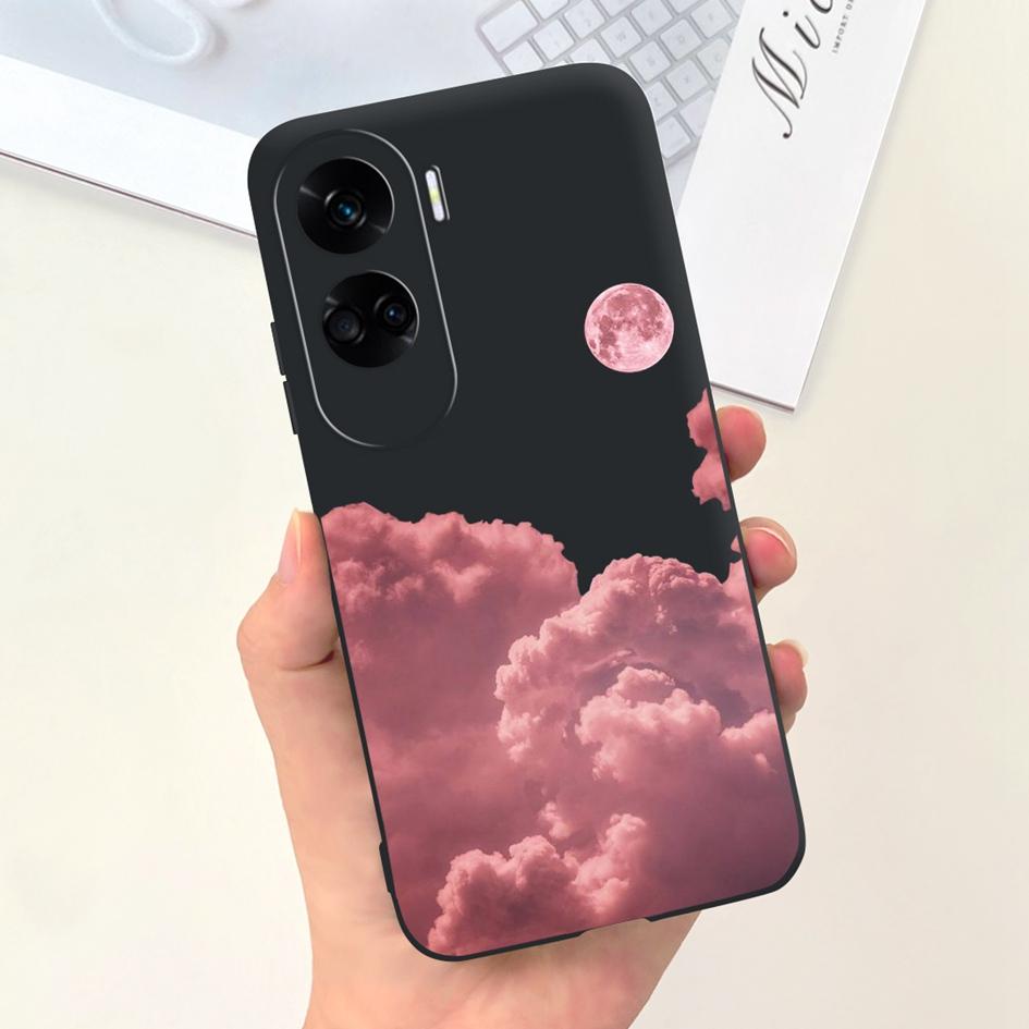 For Cover Honor 90 Lite Phone Case CRT-NX1 Fashion Butterfly Cartoon Slim TPU Soft Silicone Back Cover For Honor 90Lite 5G Funda