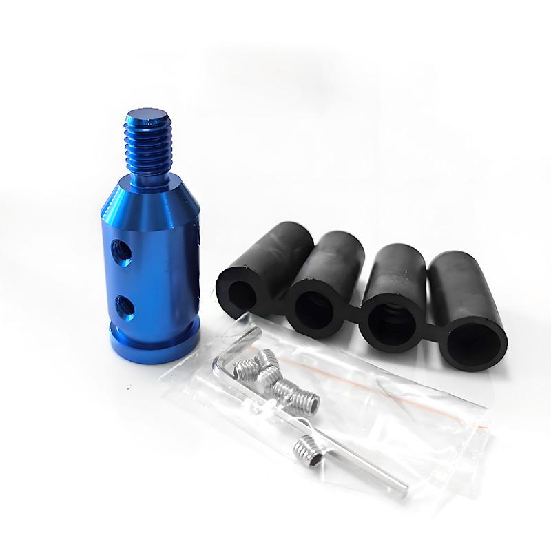 Универсальный адаптер ручки механической коробки передач для резьбы M18x1.5/M10x1.5/M12x1.25, из алюминиевого сплава, для автомобиля, для гоночной игры