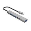 Многопортовый USB-C адаптер USB 3.0 концентратор для высокоскоростной передачи данных и слот для карты Картридер для передачи данных
