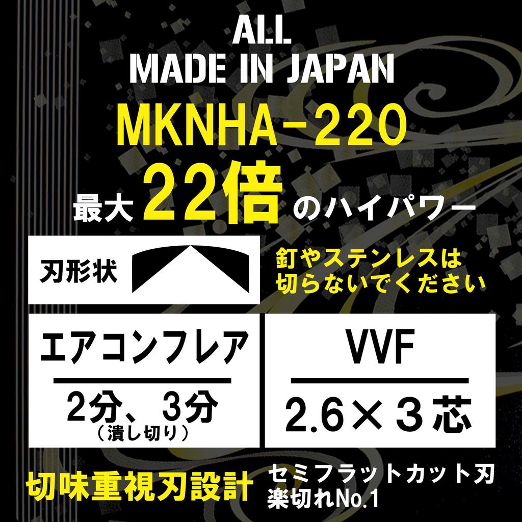 Master Toole Эксцентриковые тонкие круглые кусачки электрика, лезвие, (МКНХА220)