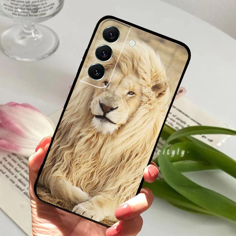 Чехол для Samsung S22 Fundas S22 Plus 5G Мягкая силиконовая крышка для телефона для Samsung Galaxy S22 Ultra S22+ Черный матовый бампер