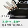 Wahei Freiz Tsubame-Sanjo Iron Frying Pan, 20cm, Induction/Gas Compatible, Wooden Handle, Made In Japan, Enzo EN-007