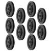 10Pcs/Set 100MM Universal Nylon Bearing Pulley Wheel Replace for Gym Fitness Equipment