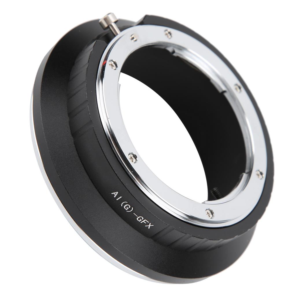NEWYI AI(G)‑GFX Lens Adapter Converter Ring for Nikon AI Lens To for Fujifilm GFX Camera