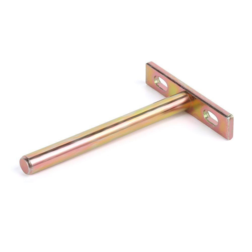 3 Sizes Screw Mounting Plate T Shape Shelf Bracket Concealed Wall Shelves Supports Metal Brackets