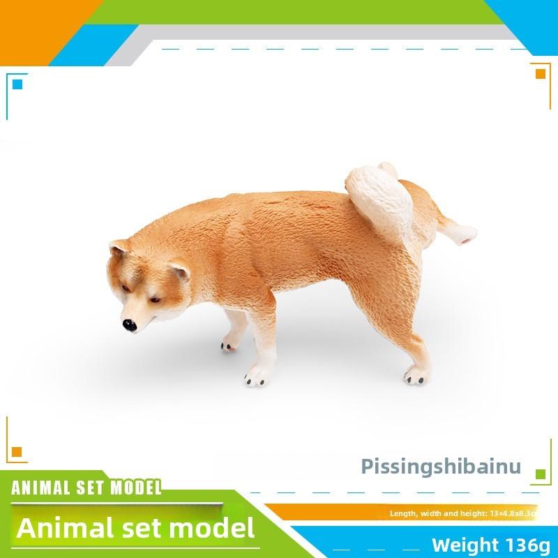 Модель Собаки ПВХ С Доберманом Шиба-ину Пуделем Самоедом Для Демонстрации Подарка И