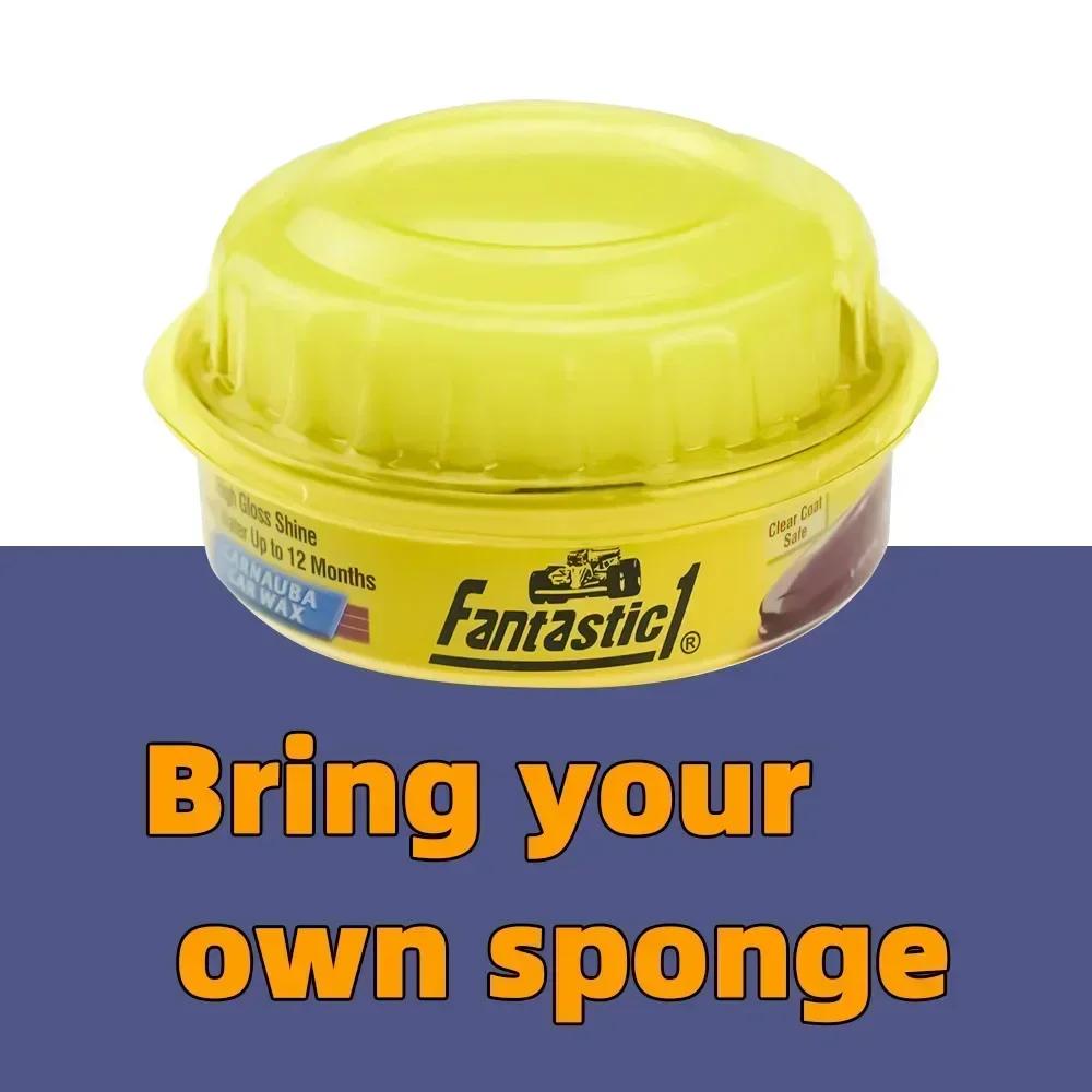 Carnauba Paste Car Wax High-Gloss Shine Auto Cleaning Polish Auto Detailing Lasting Super Hydrophobic Scratch Removal