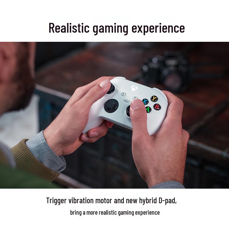 Беспроводной контроллер Xbox Ice White - Call of Duty: Black Ops 7 Special Edition с настраиваемыми кнопками и поддержкой Bluetooth