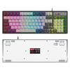 HXSJ V600B For Gaming 96 Keys Wired Keyboard RGB Backlit Mechanical Feel Membrane Keyboard