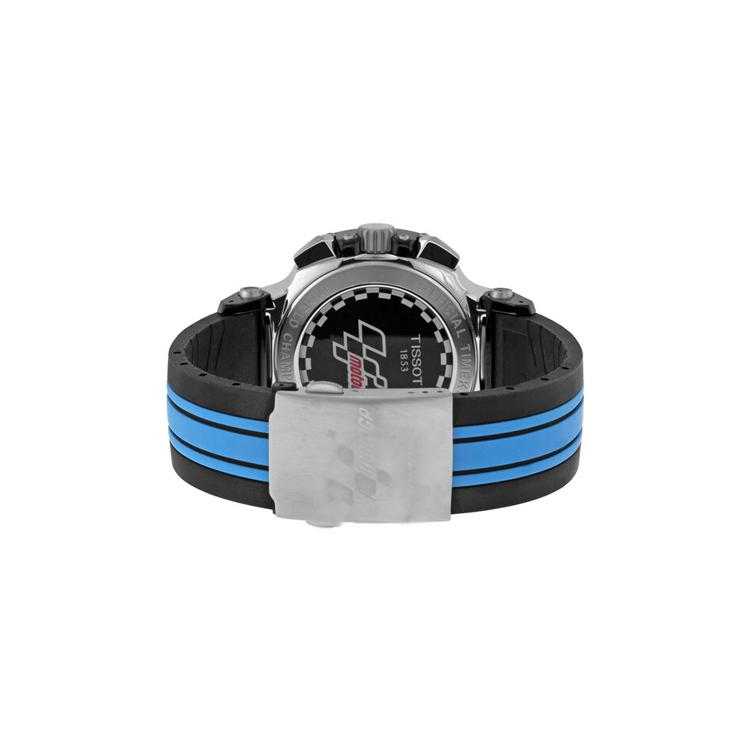 Tissot Мужские часы MotoGP с кварцевым механизмом Часы 50,26 мм 50,26 мм Черный циферблат T048.417.27.207.00 T048.417.27.207.00