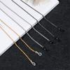 Non-slip Reading Glasses Metal Glasses Chain Eyeglass Lanyard Glasses Necklace Eye Wear Accessories