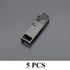 Removable Zipper Head, Pull Tab, Universal Metal Zipper Lock, Replacement Bag, Clothing Buckle, Pendant Accessory