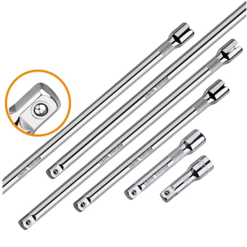 Профессиональный удлинитель 1/4" 3/8" 1/2" для трещотки, удлинитель привода, удлинительный стержень