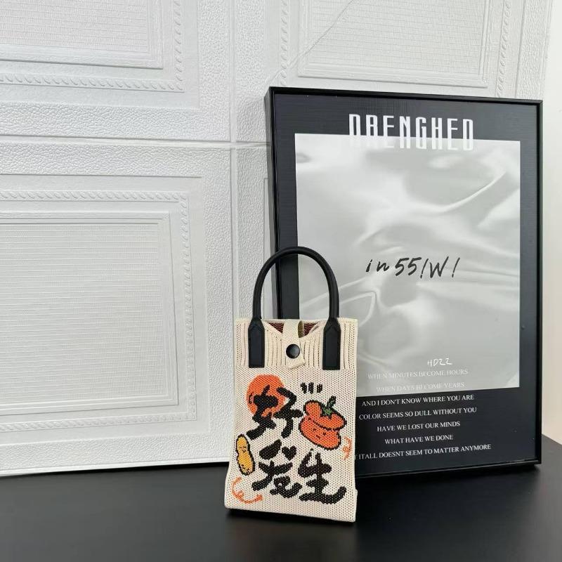 Новая праздничная вязаная сумка для мобильного телефона Новая серия 2 Fa Cai персонализированная универсальная сумка-мессенджер сумка высокого класса