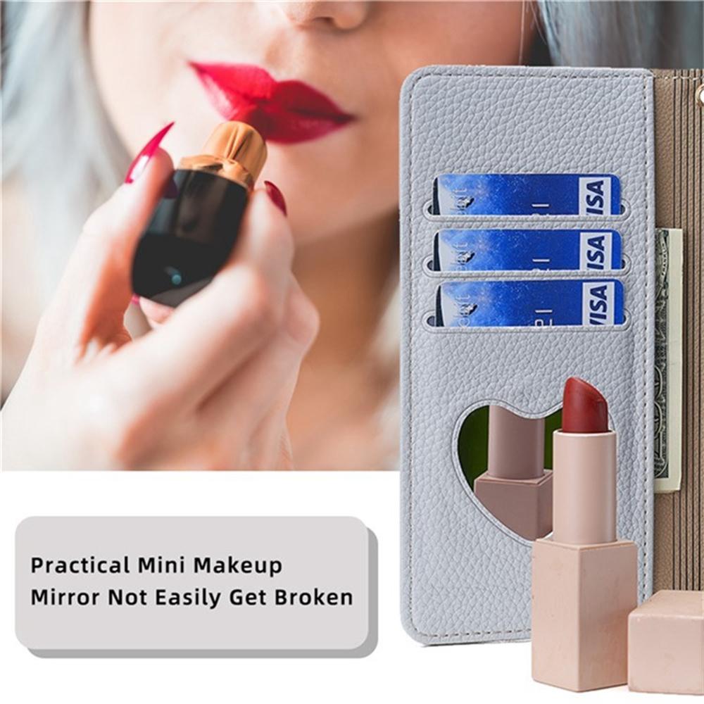 For Samsung Galaxy S25 Case Mirror Wallet Leather Phone Cover with Chain Shoulder Strap