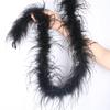 Ostrich Feather Strips ,Fluff Strips ,Feather Strips ,Diy Headwear ,Dress ,Dance Clothing Decoration 